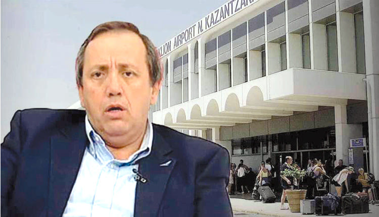 Ο προϊστάμενος του αεροδρομίου Ηρακλείου Γιώργος Πλιάκας