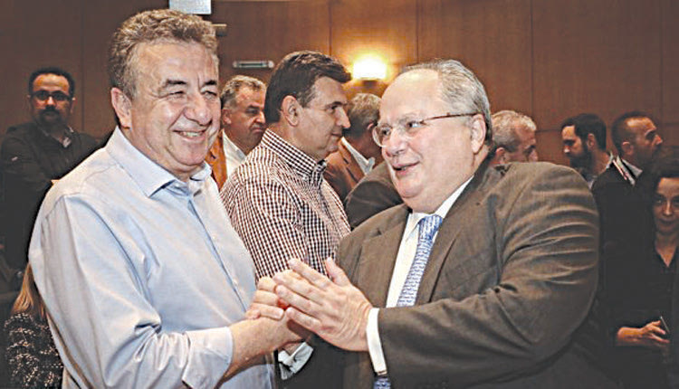  ο Κοτζιάς με τον Αρναουτάκη.