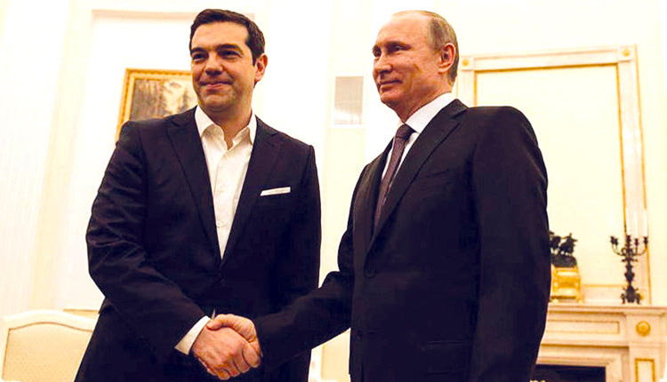  Αλέξης Τσίπρας - Βλάντιμιρ Πούτιν