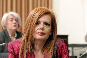 η γενική γραμματέας Δικαιοσύνης Διαφάνειας και Ανθρωπίνων Δικαιωμάτων Μαρία Γιαννακάκ