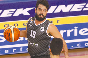 Ο Πετράκης στο χθεσινό παιχνίδι με το Κορωπί