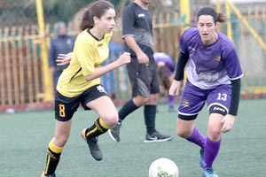 Η Ραπάνη στο χθεσινό ματς των Νέων Εργοτέλη