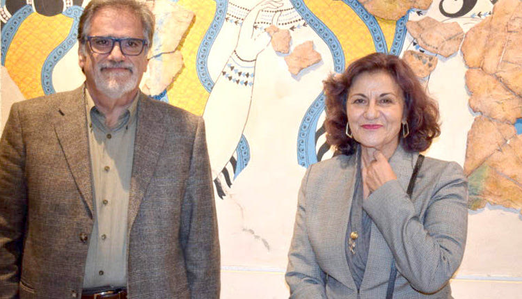 Από τα εγκαίνια της έκθεσης