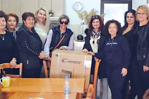 Οι γυναίκες της “Μαλβαζίας” κοντά στο ΚΑΠΗ Γαζίου