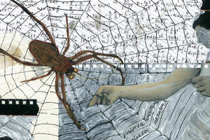 Η  έκθεση κολάζ της ψυχολόγου-εικαστικού Τερέζας Βαλαβάνη “Πριγκίπισσα Άννυ” με θέμα την ενδοοικογενειακή βία