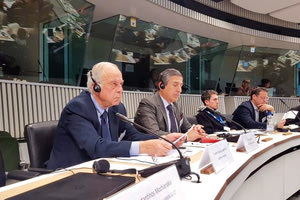 Την αναγνώριση του Ηρακλείου ως μια από τις ισχυρότερες ψηφιακά πόλεις στην Ευρώπη σηματοδότησε η παρουσία του δημάρχου Βασίλη Λαμπρινού στο Διεθνές Φόρουμ Δημάρχων «Digital Cities Challenge, Mayors Summit»