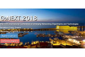 CoNEXT 2018: Φόρουμ για τεχνολογίες κοινωνικής δικτύωσης