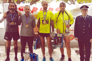 Στιγμιότυπο από τις απονομές στο 16ο Μινωικό άθλο