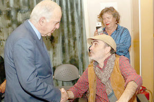 Η Λότζια τιμά τον κ. Στέλιο Βισκαδουράκη