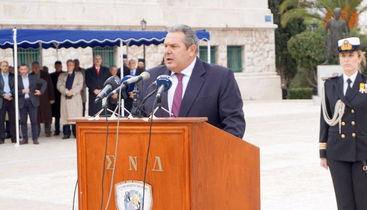 ο Πάνος Καμμένος