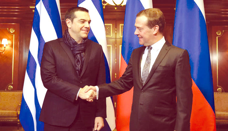  επίσκεψης του Έλληνα πρωθυπουργού, Αλέξη Τσίπρα, στη Μόσχα.