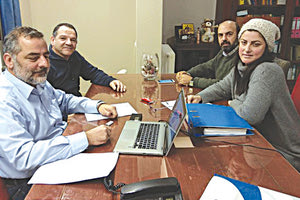 ο δήμαρχος Οροπεδίου Λασιθίου Γιάννης Στεφανάκης