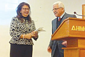 ο κύκλος ομιλιών “Ο Μίτος της Αριάδνης” έκλεισε με την ομιλία της καθηγήτριας στο Τμήμα Ιστορίας και Αρχαιολογίας της Φιλοσοφικής Σχολής του Εθνικού Καποδιστριακού Πανεπιστημίου Αθηνών κ. Μαρίας Κωνσταντουδάκη