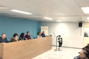 ο ιατροδικαστής Κρήτης Αντώνης Παπαδομανωλάκης στην ημερίδα «Παιδί σε κίνδυνο» που διοργάνωσε το Σάββατο η Ομάδα Ανηλίκων Στήριξης Ηρακλείου (ΟΑΣΗ)