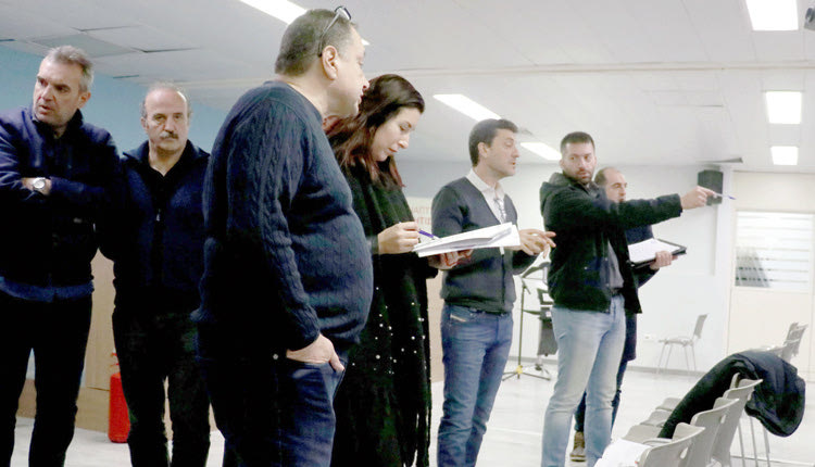 Οι αξιωματούχοι της ΕΠΟ επιθεώρησαν χθες τις εγκαταστάσεις στο Παγκρήτιο, στο Βαρδινογιάννειο Αθλητικό Κέντρο και στην Αλικαρνασσό