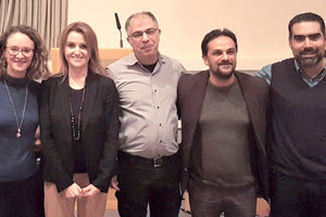 Οι ομιλητές του εργαστηρίου