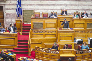 αντιπαράθεση των Αλέξη Τσίπρα και Κυριάκου Μητσοτάκη στη Βουλή