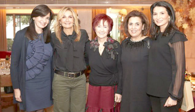το δικό της γκαλά διοργάνωσε  η Μαρέβα στο New Hotel, στο κέντρο της Αθήνας