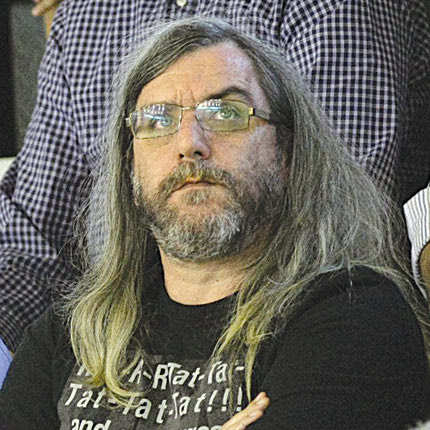 ο πρόεδρος της ομάδας βόλεϊ του ΟΦΗ ο Γιάννης Δανδάλης.