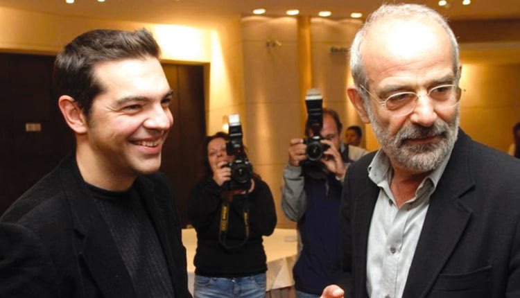 ο Αλαβάνος με τον Αλέξη Τσίπρα