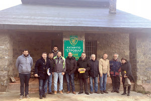 αυτοψία στο καταφύγιο Στροβίλι του Οροπεδίου Λασιθίου στα 1.533 μέτρα ύψος, πραγματοποίησαν χθες ο δήμαρχος Γιάννης Στεφανάκης και στελέχη της Αναπτυξιακής Ηρακλείου