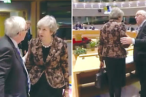 Ο καβγάς της Μέι με τον Γιουνγκέρ μονοπώλησε τη Σύνοδο Κορυφής