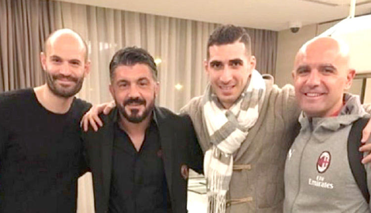 Οι Θοδωρής Τριποτσέρης και Αντώνης Πετρόπουλος επισκέφθηκαν το ξενοδοχείο του στην Ελλάδα τον Τζενάρο Γκατούζο 