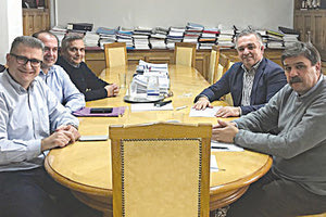 Με τον υπουργό Υγείας Ανδρέα Ξανθό συναντήθηκε αντιπροσωπεία του Ιατρικού Συλλόγου Ηρακλείου στο Υπουργείο.