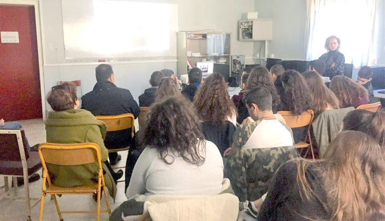 το πρόγραμμα των μεντόρων στο Γυμνάσιο Επισκοπής Ρεθύμνου