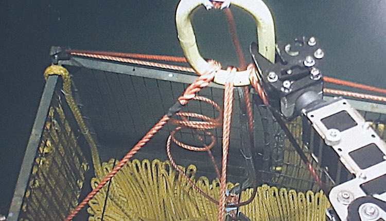 Εργασίες με τον ρομποτικό βραχίονα του MaxRover ROV