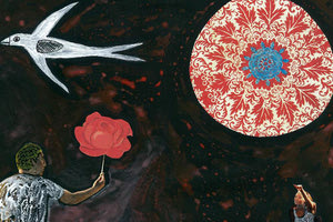 έκθεση κολάζ της Τ. Βαλαβάνη