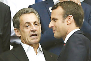 ο Εμανουέλ Μακρόν επιστρατεύει τον πρώην πρόεδρο της Γαλλίας Νικολά Σαρκοζί