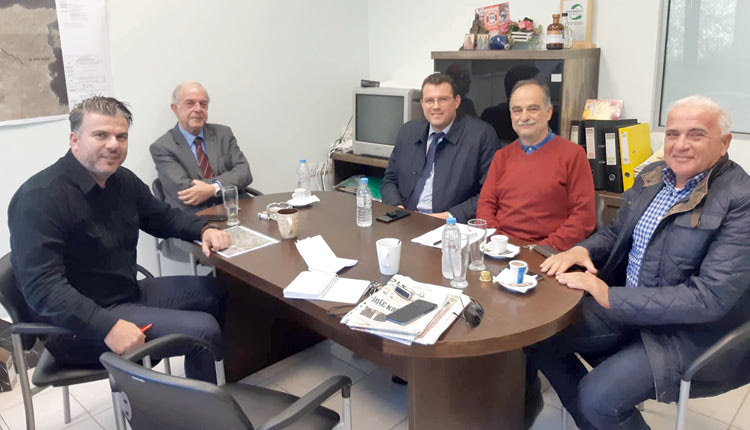 Ανέλαβαν και επίσημα τη ΔΕΥΑΗ ο Γιώργος Βουρεξάκης με τον Νεκτάριο Ανδρεαδάκη