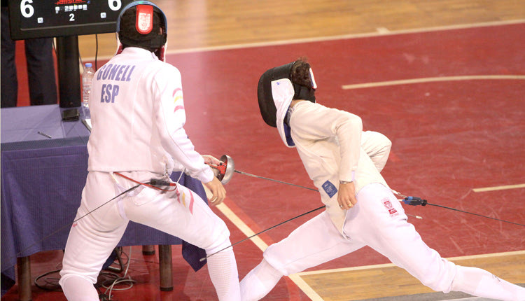 Στο παγκόσμιο κύπελλο ξιφασκίας νέων ανδρών που έγινε με επιτυχία στο Ηράκλειο