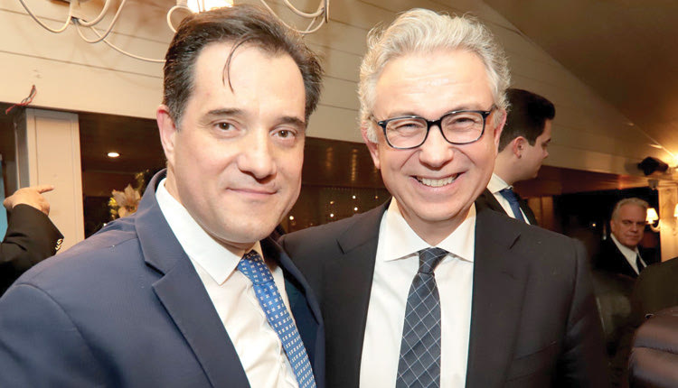 Άδωνης Γεωργιάδης με τον Ρουσόπουλο