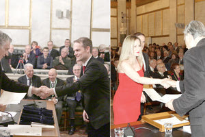 Σπουδαία τιμητική διάκριση απονεμήθηκε στον αναπληρωτή καθηγητή Κυτταρικής Βιολογίας του Πανεπιστημίου Κρήτης Δρ. Γεώργιο Ζάχο και στη μεταδιδακτορική ερευνήτρια Δρ. Ελένη Πετσαλάκη στα βραβεία της Ακαδημίας Αθηνών