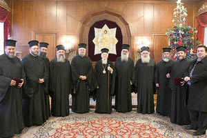 Από την τελευταία συνάντηση της κρητικής αντιπροσωπείας με τον κ.κ. Βαρθολομαίο στο Φανάρι