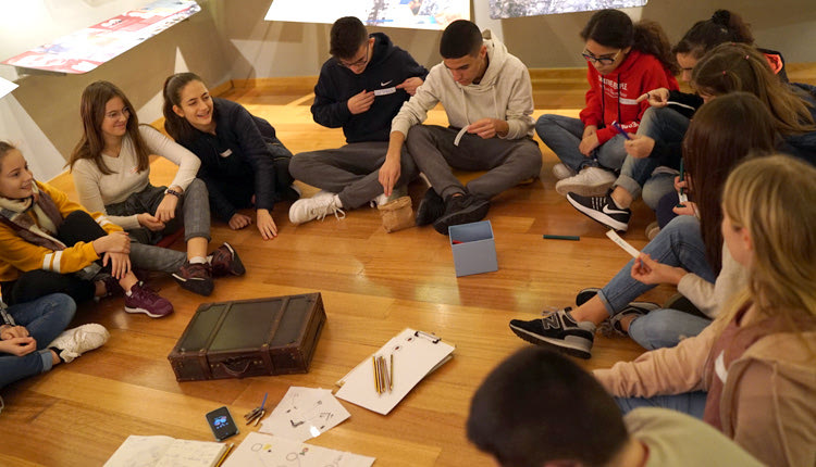 Ηρακλειώτες και Γάλλοι μαθητές ήρθαν σε επαφή με την τέχνη του παρελθόντος 