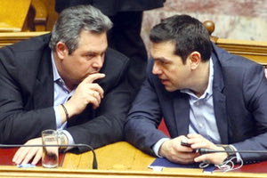 Πάνος Καμμένος - Αλέξης Τσίπρας