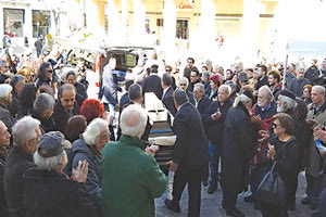 Το τελευταίο “αντίο” στον Ανδρέα Σαββάκη