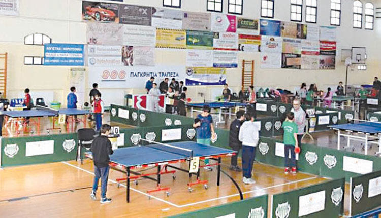 Μεγάλη επιτυχία σημείωσε το Μαθητικό Τουρνουά Πινγκ-Πονγκ