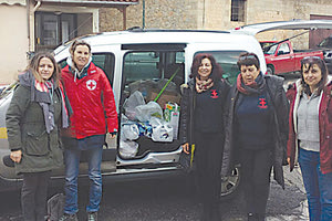 Διανομή τροφίμων σε ευπαθείς οικογένειες