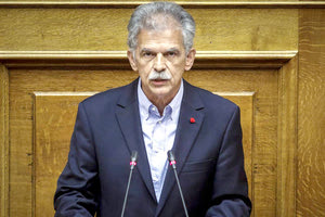 ο βουλευτής Ηρακλείου με Το Ποτάμι, Σπύρος Δανέλλης. 