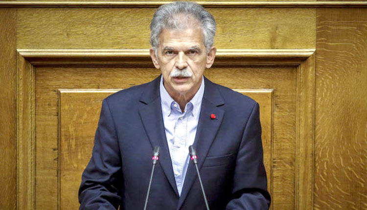 ο βουλευτής Ηρακλείου με Το Ποτάμι, Σπύρος Δανέλλης. 