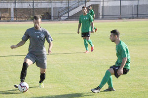 Φάση από το φιλικό του ΟΦΙ με τον ΠΟΑ