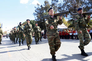 εθνική επέτειος της 28ης Οκτωβρίου - στρατιωτική παρέλαση
