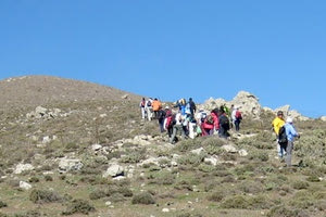 Πολιτιστική πεζοπορία από  την Αγία Βαρβάρα στον  Άγιο Θωμά (αρχαία Πάννονα) στο  Οξύ Κεφάλι (αρχαία Αρκαδία) και στο Βοριά