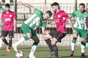 Ο Τριανταφύλλου σε φάση από το χθεσινό ματς