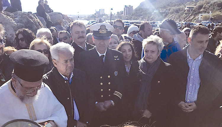 Στο λιμάνι της Παντάνασσας ο αγιασμός των υδάτων