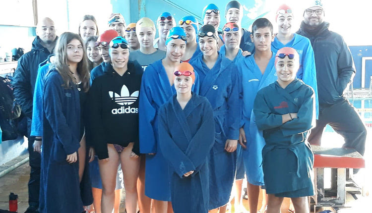 Η προπόνηση των Επιλέκτων στα Χανιά κολυμβητών συνεχίζεται